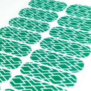 Jamberry Aqua Modern Diamond Nail Wraps, TBT, Full